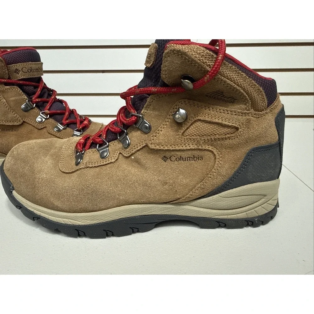 Columbia Women's Newton Ridge BL4552-286 Brown Waterproof Hiking Boots Size‎ 8.5